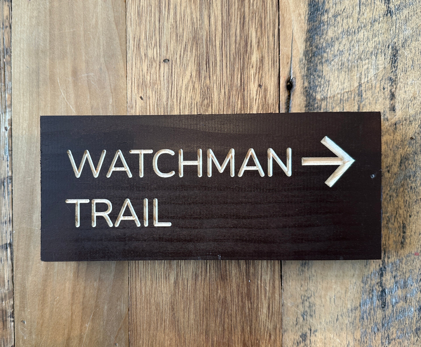 Watchman Trail Sign