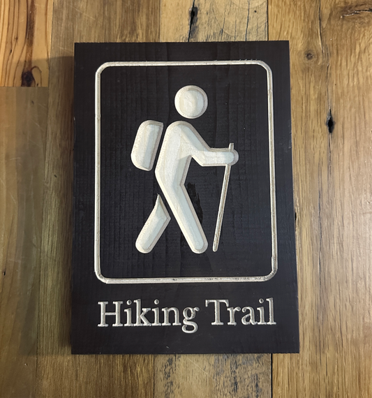 Hiking Trail Sign