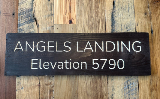 Angels Landing Elevation